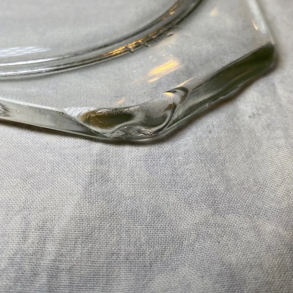 Vintage Pyrex 043 Snowflake Blue 1.5 Qt Casserole Dish w/ 943-C Lid USA